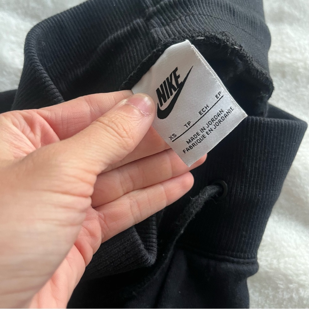 Nike Phoenix Black Sweat Shorts Fleece - Picture 3 of 3